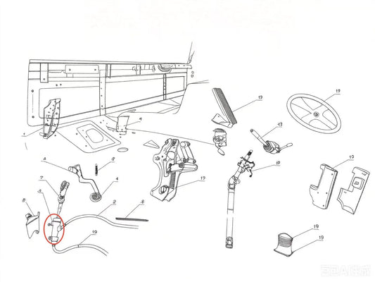 SGD0SP ZOOMLION BRAND SPECIAL CHASSIS FOR TRUCK CRANE-CLUTCH PUMP