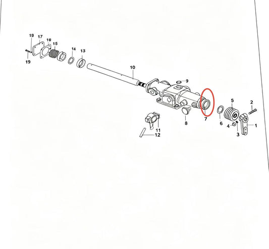 F96194-10 ZOOMLION BRAND SPECIAL CHASSIS FOR TRUCK CRANE-OPERATING DEVICE HOUSING