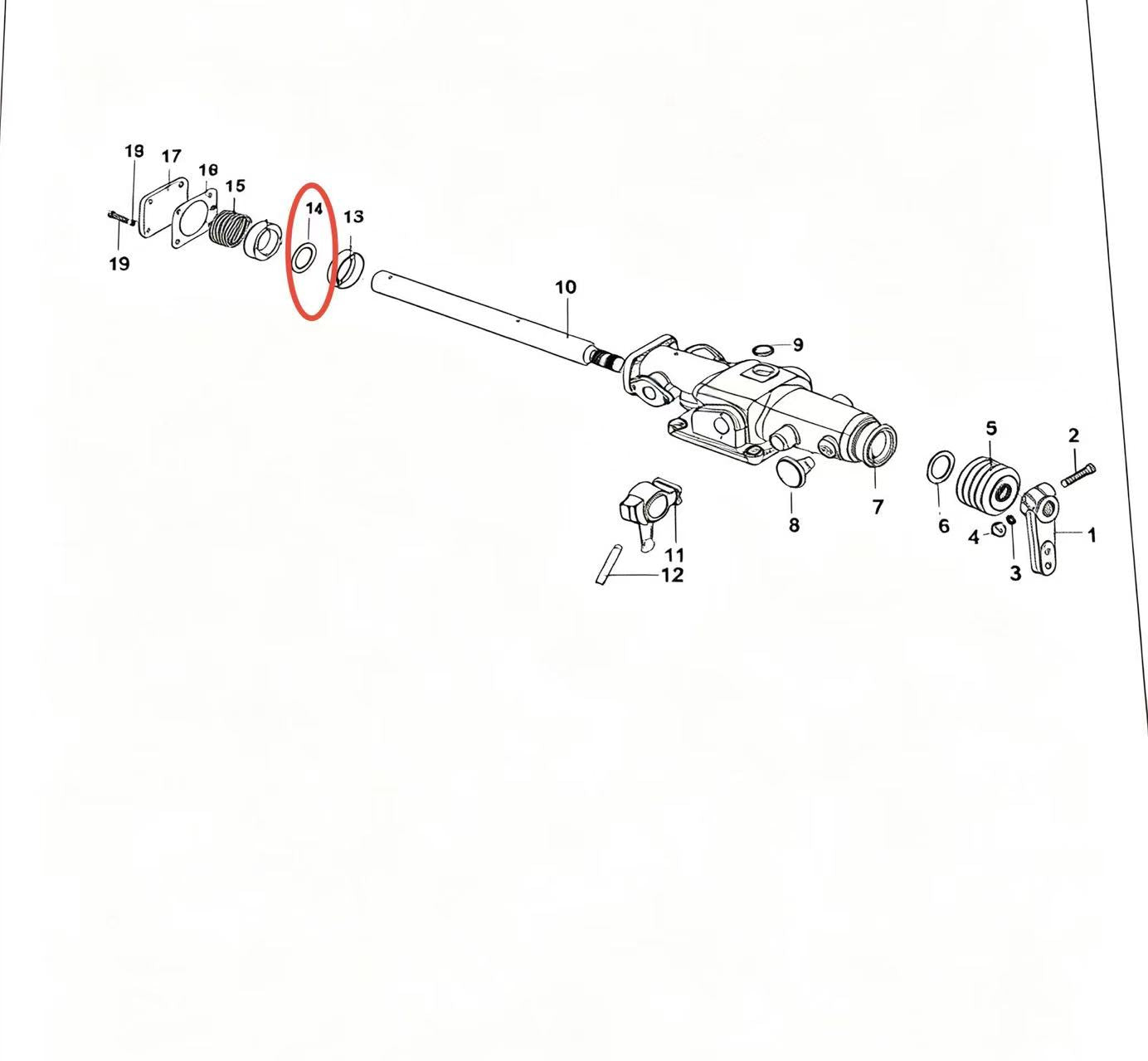 Q43120 ZOOMLION BRAND SPECIAL CHASSIS FOR TRUCK CRANE-CIRCLIP FOR SHAFTS
