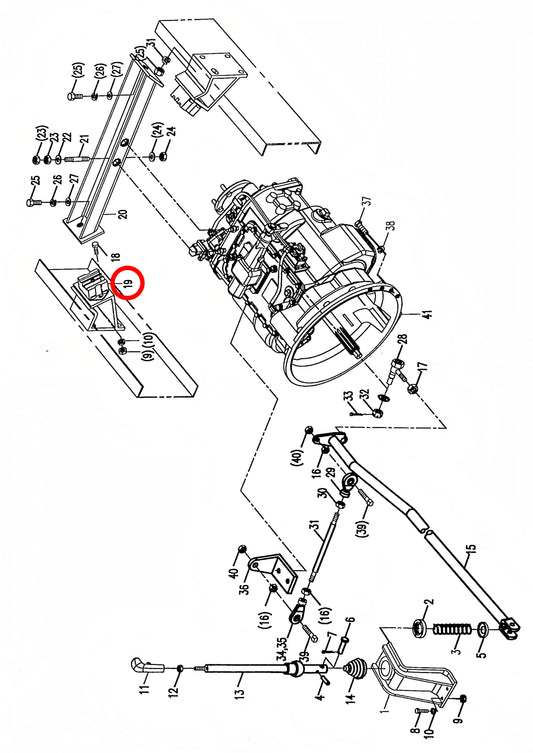 1001500000 HIGH QUALITY ENGINE FRONT SUPPORT