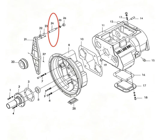 C04015-1 ZOOMLION BRAND SPECIAL CHASSIS FOR TRUCK CRANE-RELEASE STAY