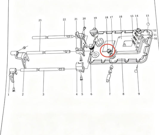 990.12.71.0041-1 ZOOMLION BRAND SPECIAL CHASSIS FOR TRUCK CRANE-PRESSURE SWITCH