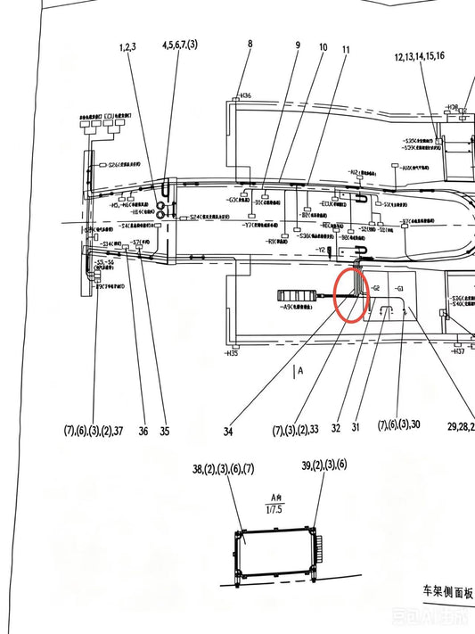 00672106301200001  CONNECTION BETWEEN BATTERY AND STARTER MOTOR