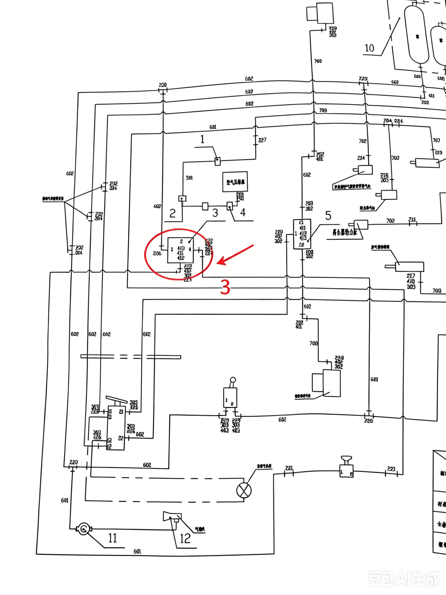 1070500043  PNEUMATIC CONTROL SHUT-OFF VALVE