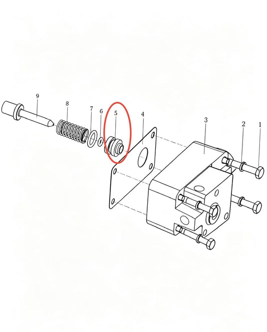 21446-1 ZOOMLION BRAND SPECIAL CHASSIS FOR TRUCK CRANE-GUIDE SLEEVE OF GUIDE SLEEVE