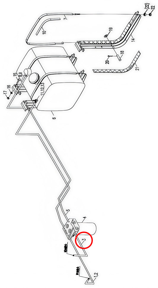 00671441120001010 HIGH QUALITY FUEL HOSE Φ13