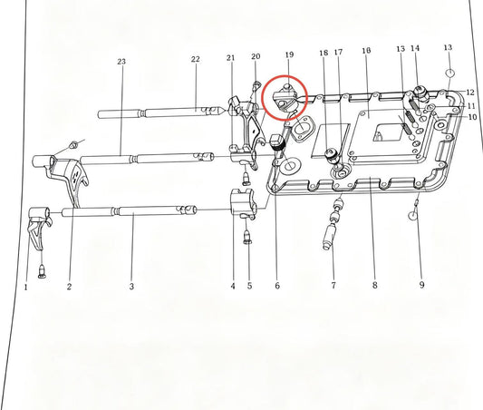 JS150T-1703000-1 ZOOMLION BRAND SPECIAL CHASSIS FOR TRUCK CRANE-CYLINDER ASSY