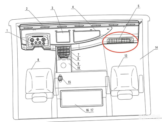 JZL2/38-34089 FUSE BOX