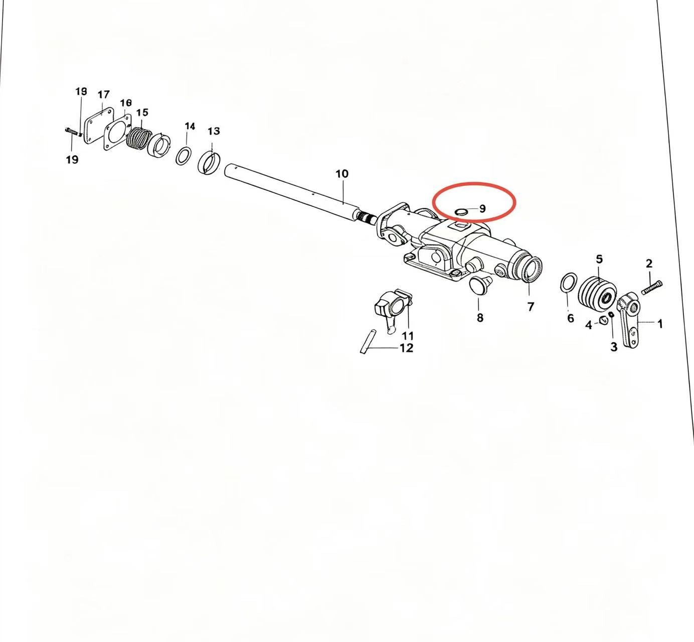 Q72224 ZOOMLION BRAND SPECIAL CHASSIS FOR TRUCK CRANE-BOWL TABULAR PLUG