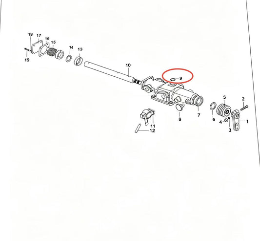 Q72224 ZOOMLION BRAND SPECIAL CHASSIS FOR TRUCK CRANE-BOWL TABULAR PLUG