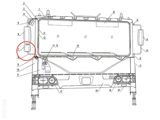 JZL1 WIDE-ANGLE MIRROR