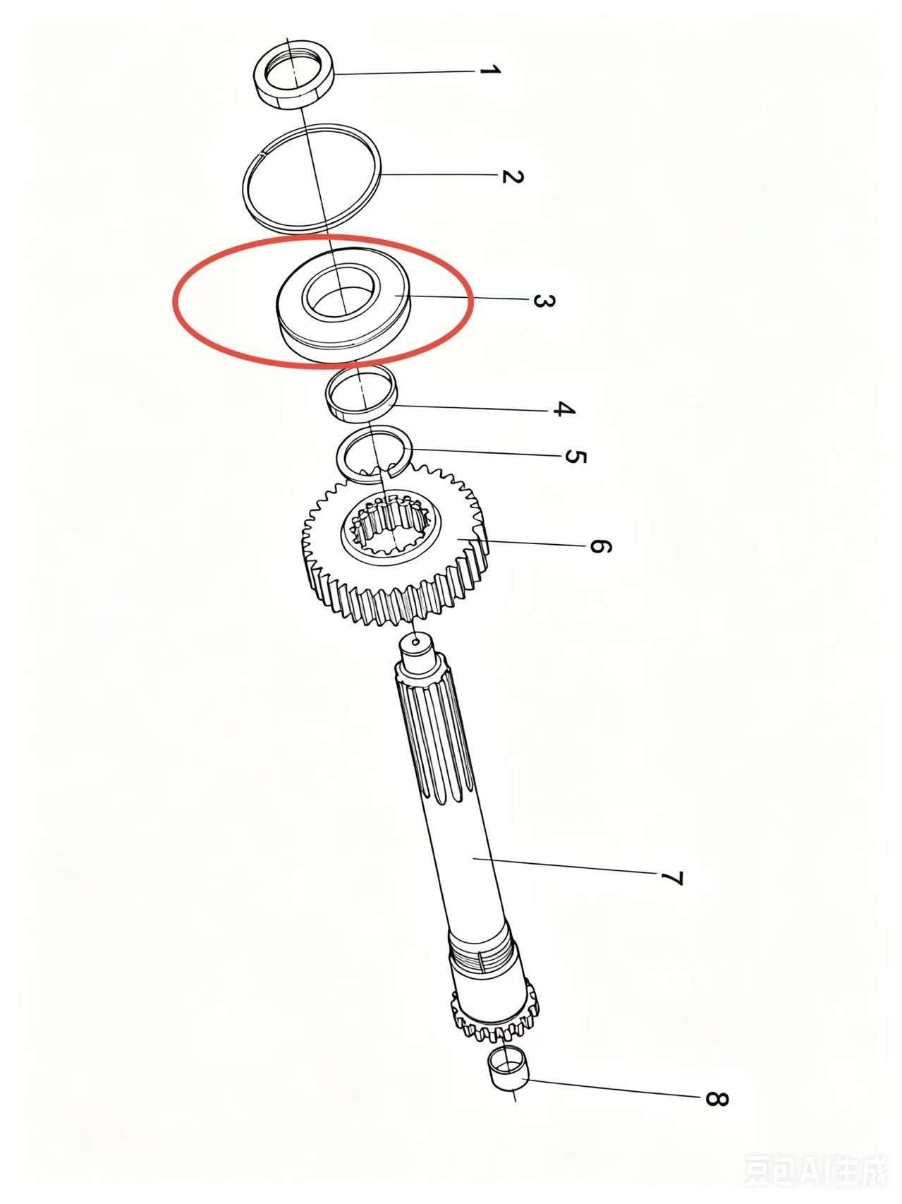 150212K  ZOOMLION BRAND SPECIAL CHASSIS FOR TRUCK CRANE-SINGLE-ROW RADIAL BALL BEARING WITH STOP GROOVE AND ONE-SIDE DUST COVER