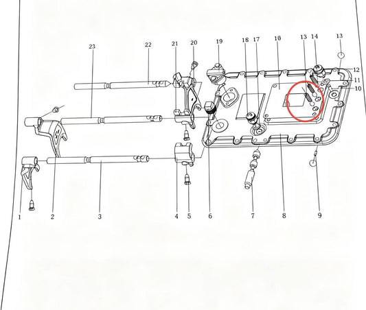 15918 ZOOMLION BRAND SPECIAL CHASSIS FOR TRUCK CRANE-COMPRESSION SPRING