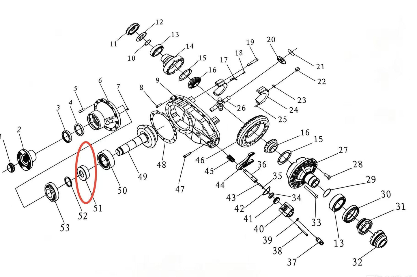 81.35730.0017 ZOOMLION BRAND SPECIAL CHASSIS FOR TRUCK CRANE-OIL BAFFLE DISC