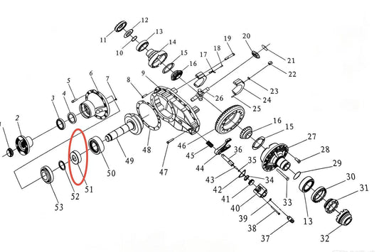 81.35730.0017 ZOOMLION BRAND SPECIAL CHASSIS FOR TRUCK CRANE-OIL BAFFLE DISC